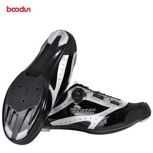 Chaussures de cyclisme HBG 1241 Chaussures de vélo de montagne pour hommes et femmes Chaussures de vélo autobloquantes - Product Image 3
