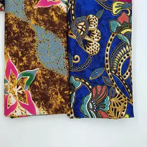 Direct Manufacturer Polyester Customized Print Sarong Fabric Indonesia Sarung Batik The Philippines