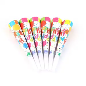 Wonderful Party Blowers Birthday Blowouts Horns Whistles Musical Paper Noisemakers Glitter Fringe Metal Party Favors