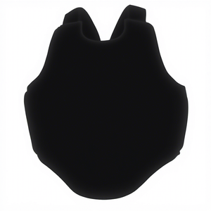 Protège-poitrine de boxe durable avec protecteur de corps en cuir MMA Muay Thai Karaté Training Belly Pad Logo personnalisé Matériau respirant - Product Image 2