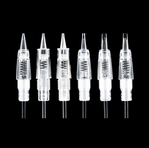 Aiguilles à broder jetables professionnelles en acier inoxydable de qualité médicale cône de 0.35mm pour aiguille de cartouche de maquillage permanente - Product Image 2