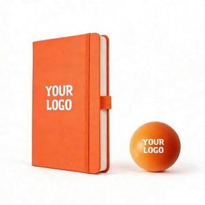 Cuaderno de Tapa Dura de Cuero PU A6 al por Mayor con Logotipo, Cuaderno con Páginas Rayadas para Oficina, Negocios, Regalo Promocional - Product Image 1