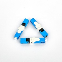 Conector Rápido de Fibra Óptica SC APC ESC250D FTTH para Montaje en Campo, Conector Frío Monomodo para Cable Drop