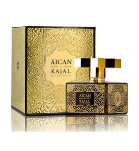 Kajal Unisex Eau De Parfum Spray, Aromas Frescos Florales, Amaderados, de Rosa y Leche, Fragancia de Lujo de Larga Duración, Regalo Festivo, Calidad Ordinaria - Product Image 1