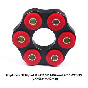 Soporte de Placa de Conexión de Eje de Transmisión Automotriz, Apto para BMW E46 E36 E30 M3, Material de Acero y Goma - Product Image 3