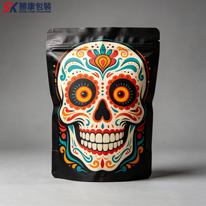 Custom Printed 3.5g Security Biodegradable Stand Pouch Gravure Printing Resealable Mylar Ziplock <b>Packaging</b> <b>Bags</b> - Product Image 1