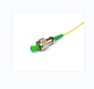 Bundel Serat Optik Pigtail FC/Konektor APC 12 Warna 0.9Mm SM FTTH Pigtail
