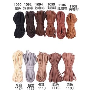 Korean Velvet Cord 2.6mm Round Suede String For DIY <b>Bracelet</b> Necklace Making 10M Length Craft Supply Jinhua Origin - Product Image 4