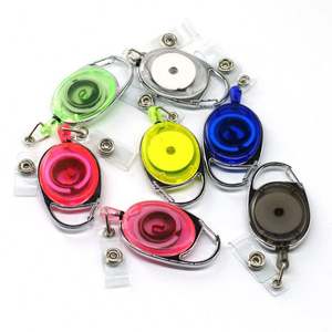 Mousqueton rétractable de gros Bobine d'insigne d'identification Bobine de traction en métal - Product Image 6