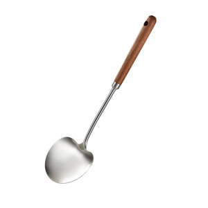 Stainless Steel Mushroom Spatula Long Handle Kitchen Cooking Spoon Soup Ladle For Home Use - Product Image 5