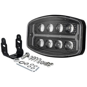 10 "Super brillante 120W LED luz de trabajo punto alto/bajo haz 24V lámpara de posición de doble Color luz de conducción Led para camión todoterreno - Product Image 2