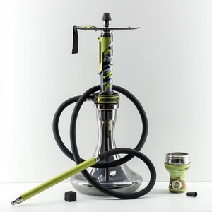 Narguile de Lujo Ruso de Acero Inoxidable 304, Último Modelo, Shisha Qalyan EL BOMBER OFF ROAD 4X4 Race Hookah - Product Image 1
