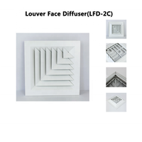 Grilles et registres d'aération modernes en aluminium