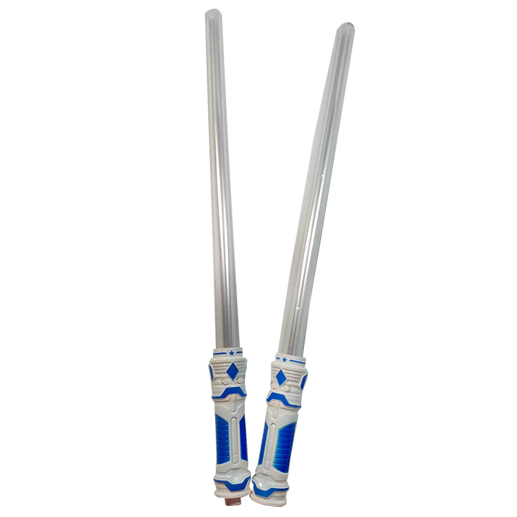 Popular Colorful Changing Flashing Double Ended Expandable Light Up Sword Lightsaber With Sounds Led Sword Lightsaber For Kids