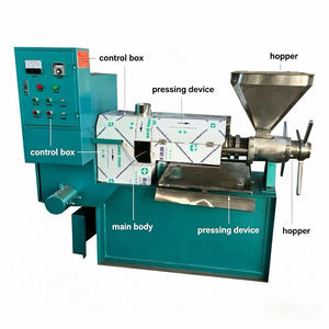 Commercial New Stainless Steel Pressing Machine for Peanut Mustard Greens <strong>Black</strong> <strong>Cumin</strong> Cold Hot Pressing Factory Direct - Product Image 3
