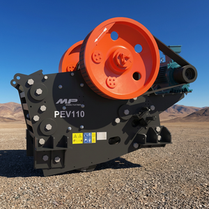 Leicht Transportierbarer Mobiler PEV110 Backenbrecher zum Verkauf Effizienter Brecher für Hartgestein, Flusskies und Abbruchabfälle - Product Image 1