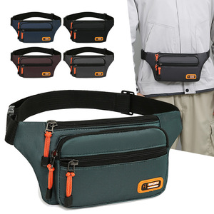 Sports Waist Pack Nylon Waterproof Multi Functional Outdoor Phone Bag Large Capacity Crossbody Bag For Men Women - Product Image 1