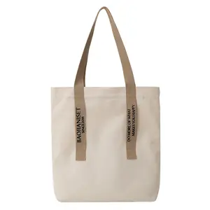 Hot Sale Canvas Handbag Shopping Shoulder Female Daily Casual Foldaway Travel Colorful Tote Bag