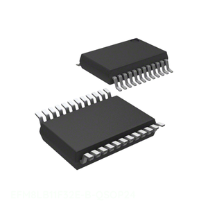 Componentes de circuito electrónico 24 SSOP (0.154 "3,90mm de ancho) Distribuidor autorizado integrado de la EFM8LB11F32E-B-QSOP24 - Product Image 1