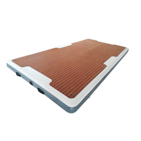 Plate-forme flottante gonflable de l'eau de flotteur de piscine de taille adaptée aux besoins du client à vendre