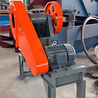 Concasseur à mâchoires primaire pour minerai de plomb et de zinc, installation de concassage de pierres avec une capacité de 5-10t/h, moteur, PLC