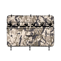 Porte-vélo 5-Style Sport avec dessus en PVC et fond en flanelle pour accessoire extérieur de protection de hayon de camion