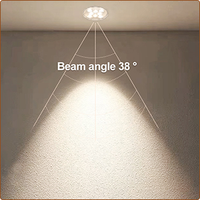 Projecteur mené d'intérieur de SMD GU10 7W 700LM AC 100-240V pour l'éclairage d'étape