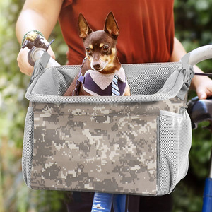 <span class=keywords><strong>Sac</strong></span> de transport pour <span class=keywords><strong>chien</strong></span> et animal de compagnie, grande capacité, pour vélo, voiture, <span class=keywords><strong>scooter</strong></span> électrique, pliable, camouflage, rectangulaire, en toile bleue - Product Image 3