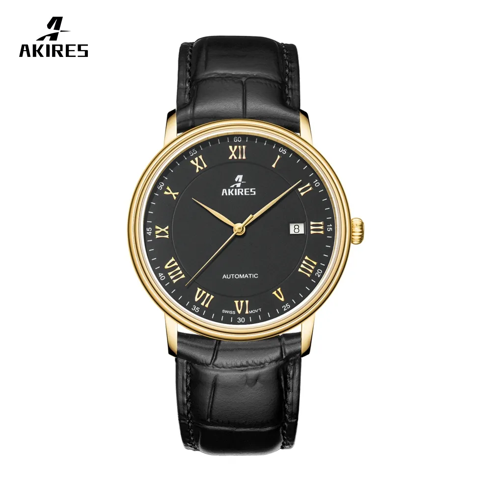 2020 Akires Made in Prc Musulmano Personalizzato Mens Automatico Orologio da Polso di Lusso