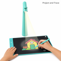 Tablette de dessin à projection pour enfants avec fonction de traçage et veilleuse pour l'apprentissage précoce