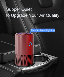 <span class=keywords><strong>Purificateur</strong></span> <span class=keywords><strong>d</strong></span>'<span class=keywords><strong>air</strong></span> portable pour voiture avec ioniseur, filtre HEPA alimenté <span class=keywords><strong>par</strong></span> USB Type C, diffuseur <span class=keywords><strong>d</strong></span>'arômes et base ronde pour une purification efficace - Product Image 4