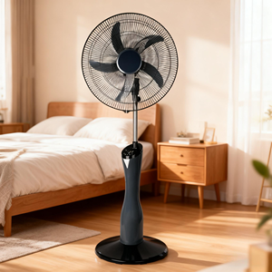 AC 220V Non-Slip Base 18 Inch 5 Blades Floor Standing <strong>Fan</strong> for Home Bedroom Cooling Use - Product Image 1