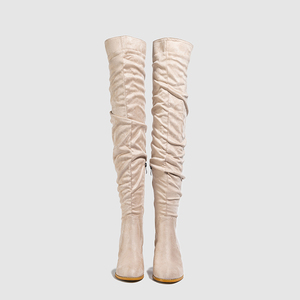 2025 Botas Largas Mujer Cuissardes Sexy Bottes Women Over the Knee High <b>Heels</b> Boots for Sexy Ladies - Product Image 6