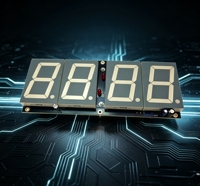 Horloge murale numérique électronique personnalisée, assemblage de circuits imprimés multicouches à 50 couches, service clé en main, certifié ISO9001/CE, matériau de base FR-4