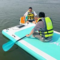 Plateforme flottante gonflable en PVC la plus vendue, taille et couleur personnalisées, certifiée CE, garantie 2 ans, pour utilisation avec jet ski.