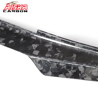 AISKA - Molduras Interiores de Fibra de Carbono Forjado, Revestimiento de Consola Central de Carbono Real para BMW G20 LCI G26 G42 G80 G82 G83