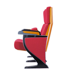 Silla de Teatro Nacional Industry 2816, Tapizada en Tela Roja, Asiento en Fila para Salas de Conciertos, Cines y Auditorios - Product Image 2