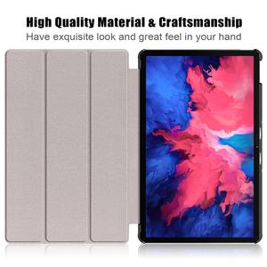 Étui de tablette à rabat en cuir pour <span class=keywords><strong>Lenovo</strong></span> <span class=keywords><strong>Tab</strong></span> <span class=keywords><strong>P11</strong></span> K11 <span class=keywords><strong>housse</strong></span> pour Xiaoxin Pad Plus 11 pouces 2021 TB-J606F TB-J607 TB-J616 TB-J606 - Product Image 3