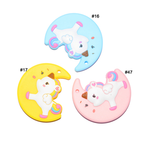 SANS BPA Coloré Bébé Mâcher <span class=keywords><strong>Dentition</strong></span> Jouet Lune <span class=keywords><strong>Licorne</strong></span> <span class=keywords><strong>Anneau</strong></span> De <span class=keywords><strong>Dentition</strong></span> Silicone Bébé <span class=keywords><strong>Dentition</strong></span> - Product Image 1