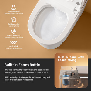 Meilleur prix pour une toilette intelligente compacte avec siège chauffant et chasse d'eau automatique - Product Image 4