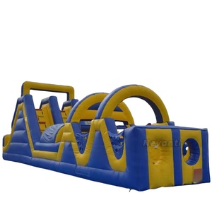 Carrera de obstáculos inflable comercial para niños, casa de rebote inflable, Castillo de salto, Bounc Hous, Tobogán seco o húmedo a la venta - Product Image 2