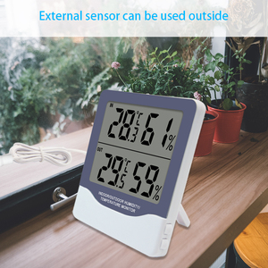 Termometro Digitale CH-927 per Stanza dei Bambini, Sensore di Temperatura e Umidità per Interni ed Esterni - Product Image 4