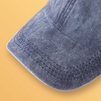Gorras de Béisbol Vintage con Logotipo Personalizado al por Mayor, 100% Algodón Transpirable, Estilo Desgastado para Hombre, para Correr, Tenis, Golf