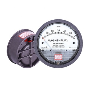 유압 아날로그 압력계 Hvac 탱크 레벨 차압 게이지 유압 액체 용 - Product Image 6