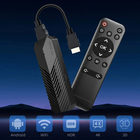 Mini TV Stick Android 10 RockChip 3228A Amlogic S905X Allwinner H313 Quad-Core Video 4K Wifi6 Control remoto Smart Fire TV Stick