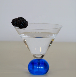 Verre à cocktail ultra fin en cristal sans plomb, base sphérique, pour Margarita, esthétique et luxueux - Product Image 5