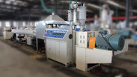 Fabricante de Máquinas de Extrusión de Tuberías de Plástico de un Solo Tornillo de HDPE PE para Sistemas de Suministro y Drenaje de Agua