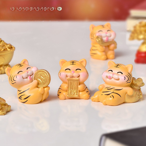 ของตกแต่งภูมิทัศน์รูปเสือปีใหม่, <span class=keywords><strong>บอน</strong></span>ไซ, ไม้อวบน้ำ, ประทัดขนาดเล็กปี 2022, โคมไฟ, งานฝีมือและอุปกรณ์เสริม - Product Image 3