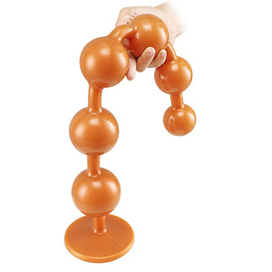 Liquid Silicone Oversized Dragon Ball Anal Expansion Plug Suction Cup Backward Wear <b>Adult</b> <b>Toys</b> Female Sex - Product Image 3