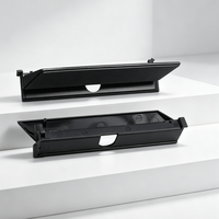 Penutup Slot Bay Hard Drive HDD Hitam Baru, Pintu Hard Disk untuk Perbaikan Konsol Game Sony PlayStation 4 Pro PS4 Pro